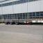Three axles flatbed 20ft and 40ft container carrier transport semi trailer