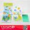 Easter Eggs Treat Bag A pack of 20 plastic cellophane treat bags with 20 green twist-ties
