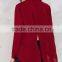 Custom Red Long Sleeves Shirt, Women Blouses 2016 New Designs
