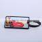 silicone fashion top grade custom 3d printing luggage tag