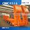 CIMC Multi Axle Excavator Loading Tow Low Deck Lowboy Trailer for sale