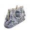 The classic style of beaded clutch bag