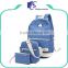 Customized fashion backpack for girls girl / canvas backpack with different color