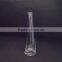 Elegant Giant Glass Vase With Artificial Carving