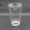 Pair of 3 gold rim custom design collins glass