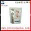 custom printed plastic small aluminum foil zip lock bag/foil zip lock bag
