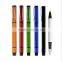 Novelty highlighter pens half highlighter half pen fluorescent marker