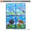 Promotional toy outdoor pocket game flying sky kite toys for kids