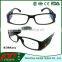LED eyewear for Unisex Prescription glasses , plastic reading glasses , LED reading glasses with light