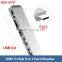 For USB Type-C Laptop For New MacBook Chrome Book Pixel 2 USB 3.0 Type C Hub 5 in 1 Support Charging and Card Reader USB Hub