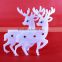 Latest Arrival super quality Window stickers Christmas deer white foam material in many style