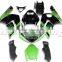 Green Black Fairing Kits for Kawasaki Ninja ZX6R 2003 2004 ZX 6R 03 04 ABS 100% Injection Mold Body Kits