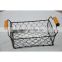 bread basket / brass corner bread bakery wire basket