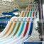 2016 best price water park rainbow racing slide giant water slide for sale