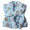 fashion style coral fleece bathrobe with long sleeve