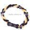 SRB0004 Fashion Jewelry Multi-Color Rope Titanium Magnetic Bracelet Men Titanium Bracelet Sports Bracelet