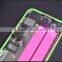 Hotsale mobile housing, for iphone 5 metal housing back cover replacement