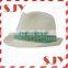 Papter straw summer cheap wholesale bowler hat