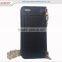 lichee pattern phone case with mirror pearl gold belt for iphone 7 6 5 4 6s se c plus
