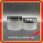 30ml 50ml frosted color cosmetic jar glass with silver lid for sale