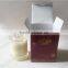 custom design beautiful luxury candle box packing for glass candle jar with scented candle