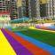 Artificial grass for children with green natural looking synthrtic turf