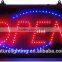 Factory price shop name board designs led sign china 2016 led open sign  express