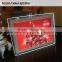 2016 Transparent acrylic Material illuminated advertising light box