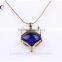 Wholesale Gift Jewelry Type Glass Bottle Essential Oil Diffuser Pendant Necklace