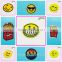 Various Emoji Face Designs Embroidery Patch Hot-selling applique Cute Motif for t-shirt decoration