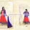 Indian Designer Embroidered Net Unstitched Salwar With Dupatta For Women
