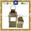 Ornate gold metal stainless steel lantern/candle holder SSL3074-SM