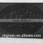 Men's garment black leather patch manufacturer