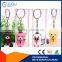 OEM 3D logo custom shaped metal keychain