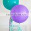 NEW party decoration kit - under the sea mermaid birthday- 2 giant 36" balloons with tassels + 10 pom poms + tassel garland