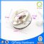F-127 decorative metal diamond lock ,delicate round shape samll turn lock