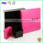 Luxury Glossy Custom Printed Jewelry box , Factory Direct sale two piece Jewelry Box