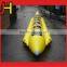 China Hot selling PVC fabric Inflatable flying banana Boat for water game