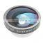 Detachable 180Degree Fisheye Lens+0.4X Wide-angle Lens+6X-10X Macro Lens Set For Mobile phones, Tablets, Pads and Notebook PCs