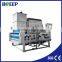 Fully automatic low noise belt filter press