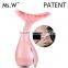 2017 Ms.W New Product Electric Portable Neck Beauty Device Neck and Shoulder Care Massage machine Neck Wrinkle Remover
