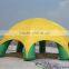Hot PVC tarpaulin advertising inflatable arch with banner for exhibition