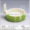 Long plastic bamboo dinnerware as bamboo in hotel