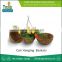 Bulk Exporter of Precisely Crafted Coir Hanging Baskets for Sale