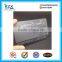 Foil/stamp pvc clear transparent card
