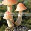 Garden Ornaments Fiberglass Mushroom Garden Solar Lights