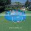China supply above ground swimming pool round shape intex swimming pool