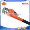 24 inch straight heavy duty american type style pipe wrench monkey adjustable plumbing spanner clamp