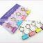 Colorful star shape metal craft binder clips