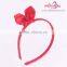 red satin cute ribbon bows for hair